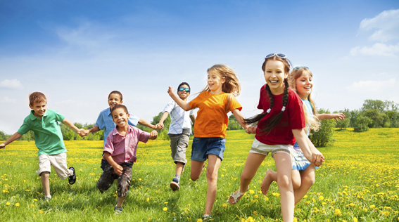 Childrens Are Playing