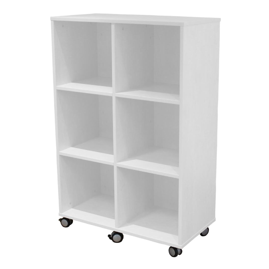 Versatek 6-Hole Cubby Unit White