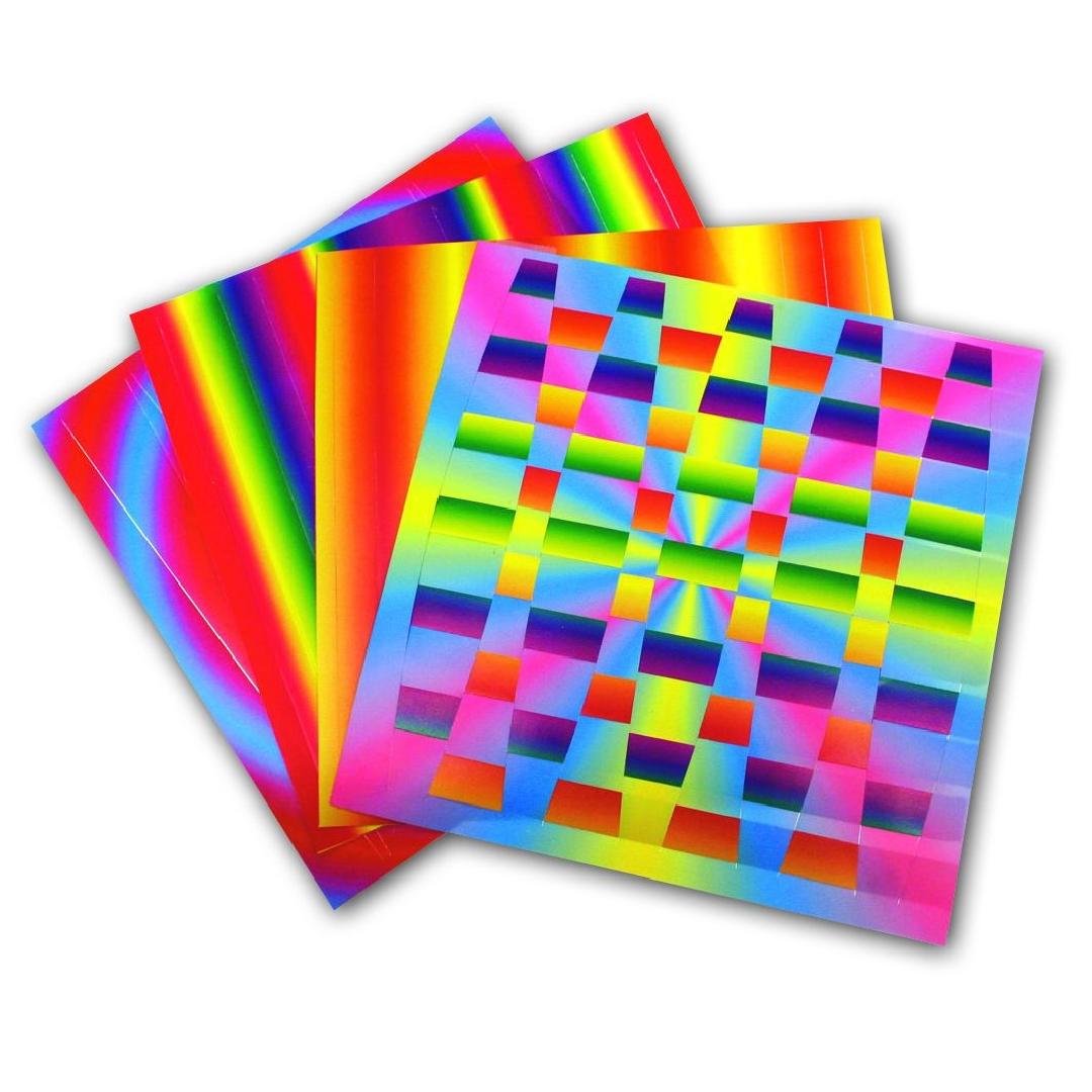 Rainbow Weaving Mats (75pcs)