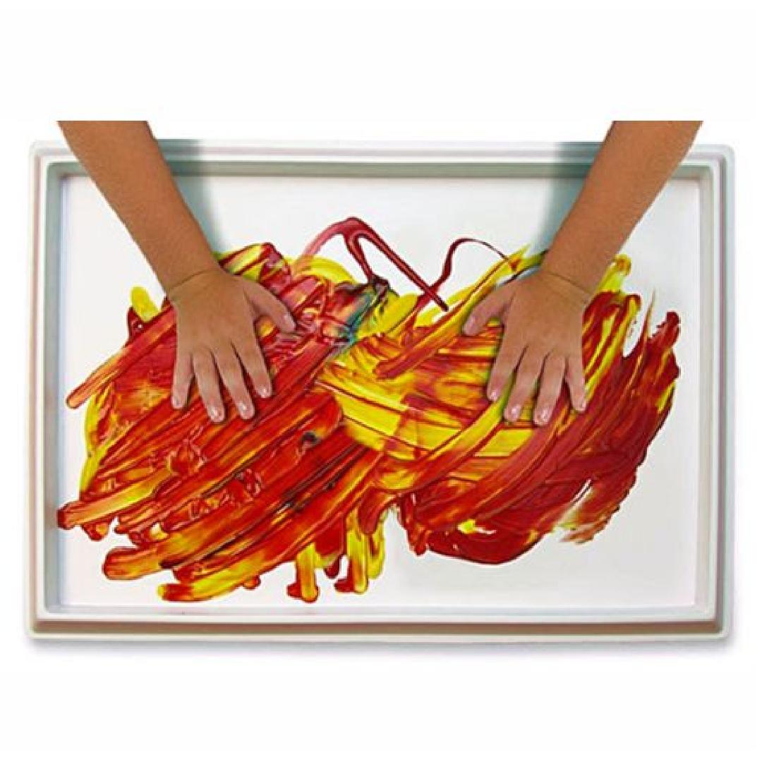 No Mess Fingerpaint Tray Large