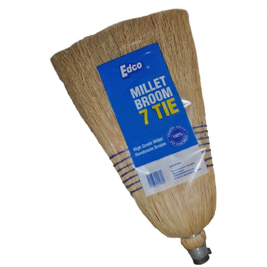 Millet Broom with Handle