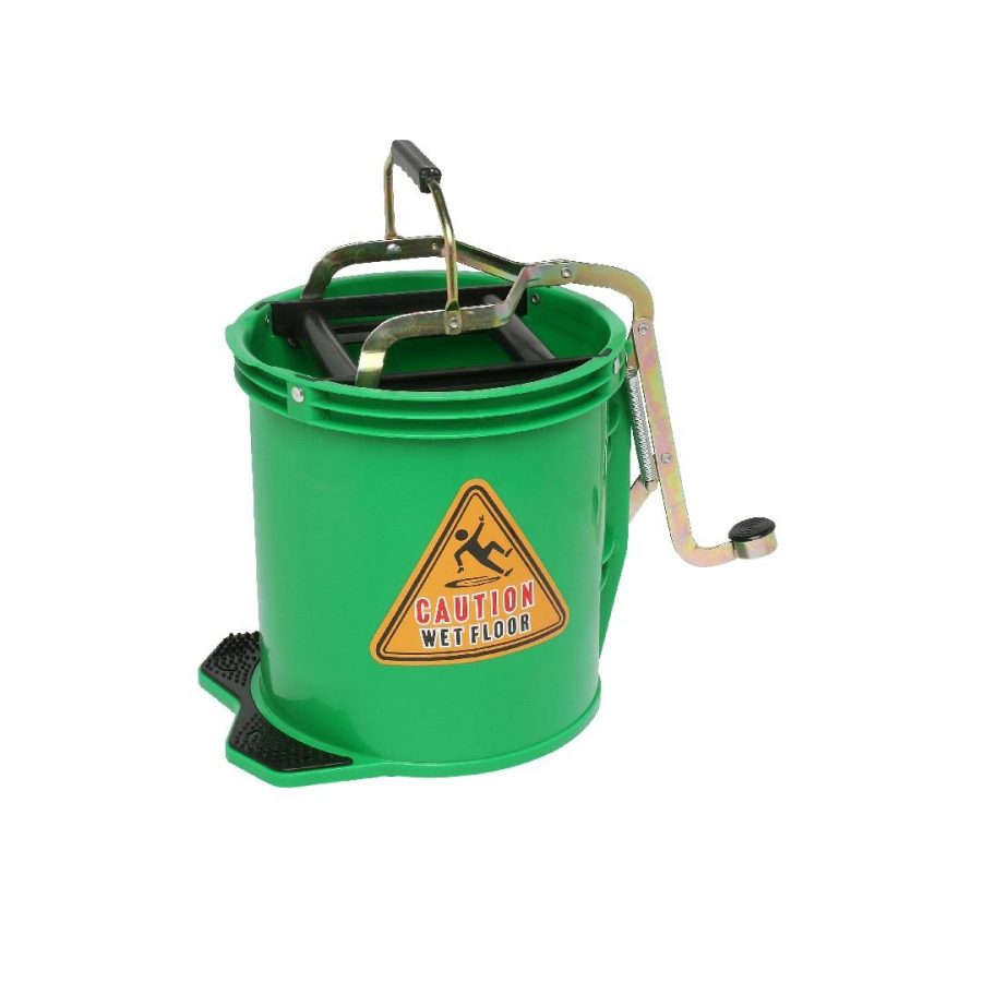 Heavy Duty Mop Wringer Bucket 16L Green