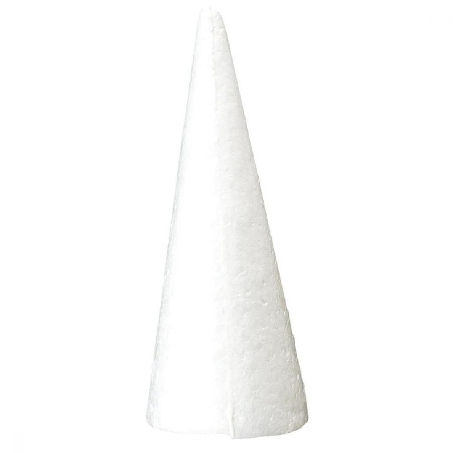 Polystyrene Cones 20cm (5pcs)