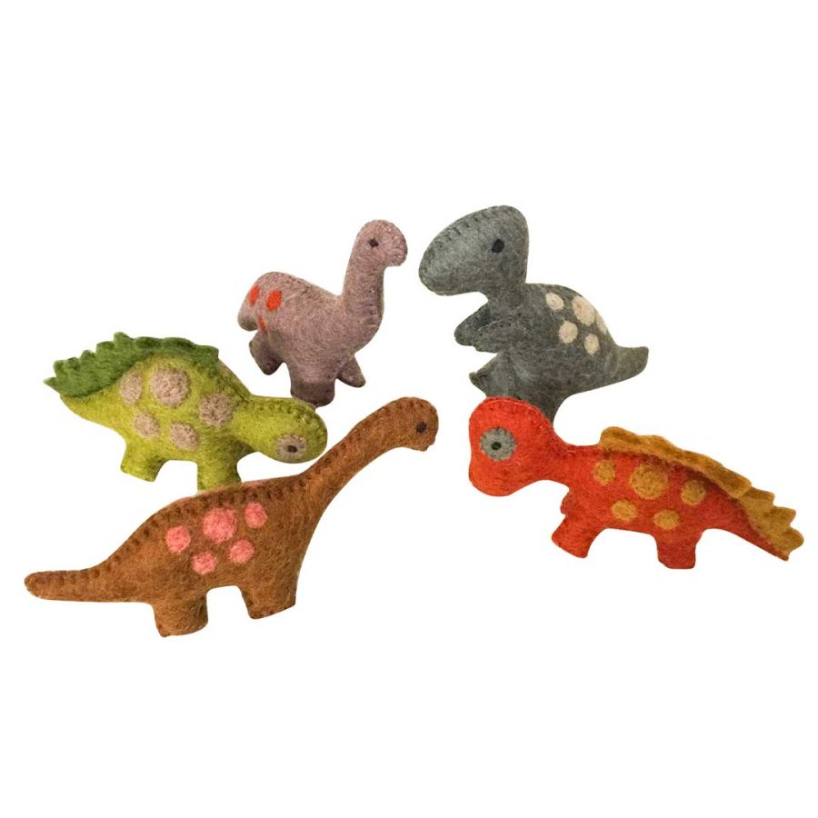 Felt Dinosaurs (Set of 5)