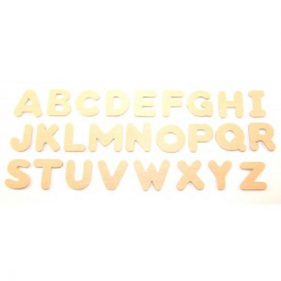 Wooden Alphabet (26pcs)