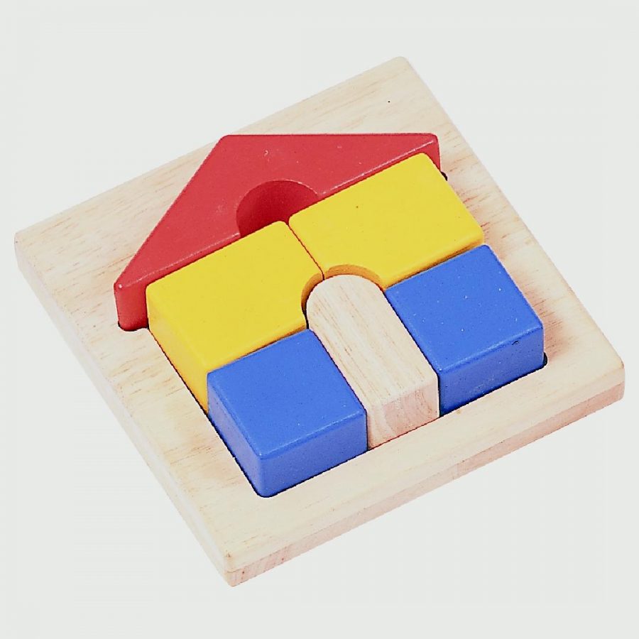 Mini House Tray Puzzle