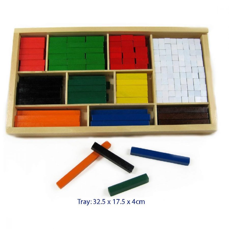 Wooden Cuisenaire Rods