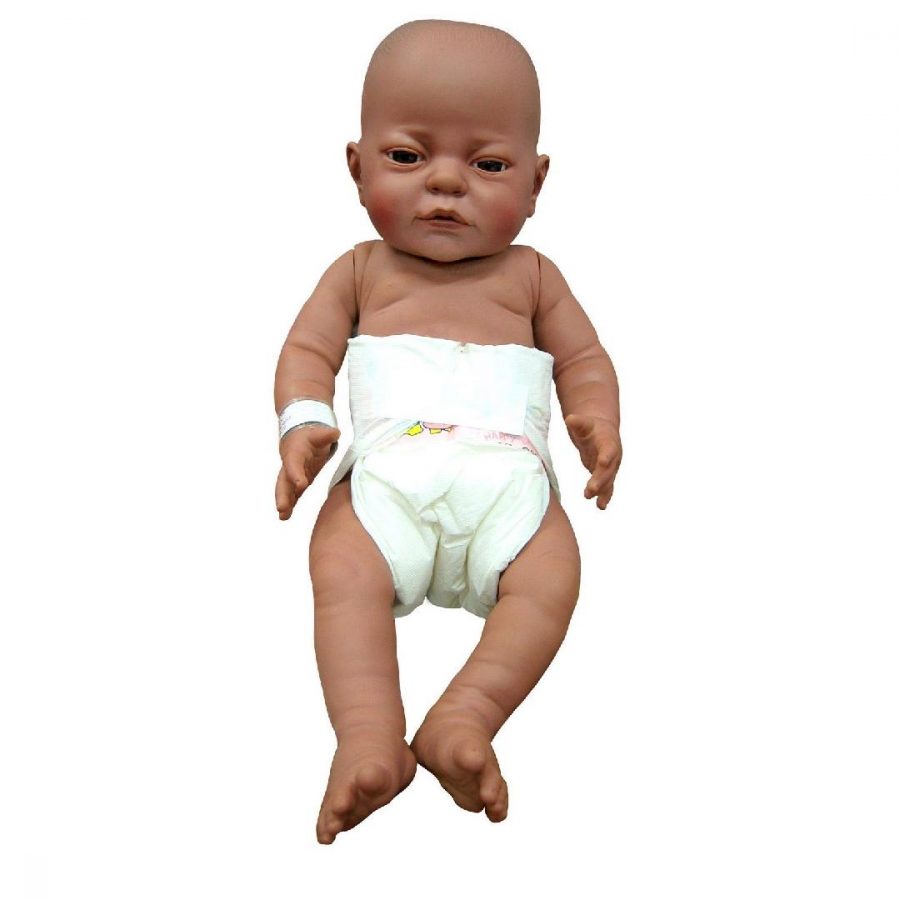 Ethnic Boy Baby Doll 41cm