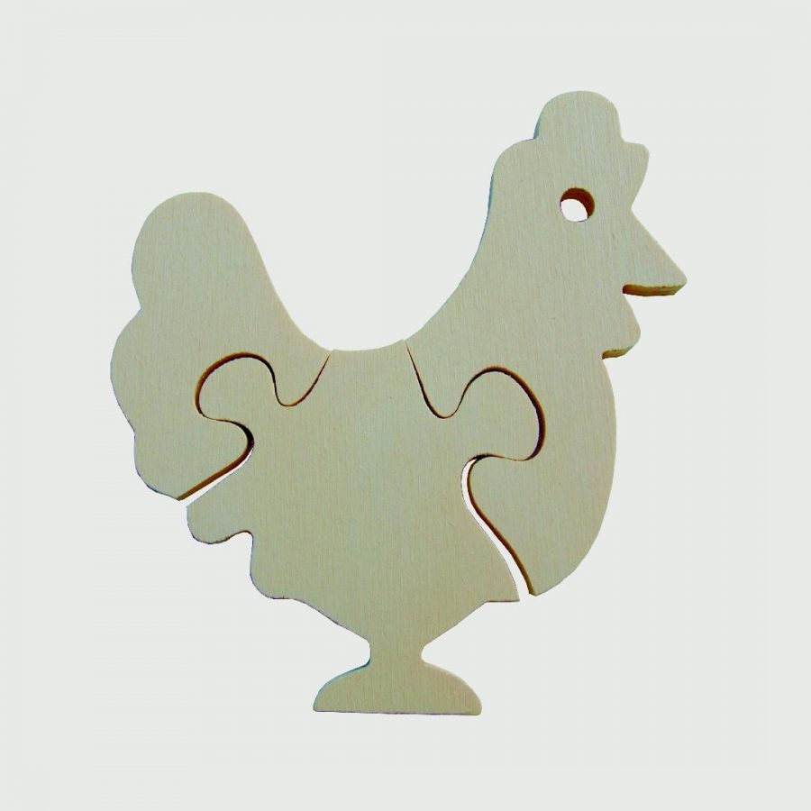 Wooden Chicken Puzzle