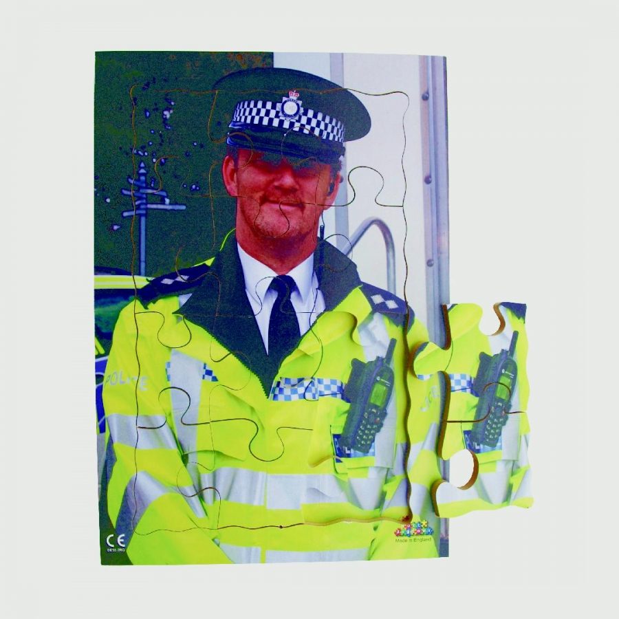Policeman Tray Puzzle (12pcs)