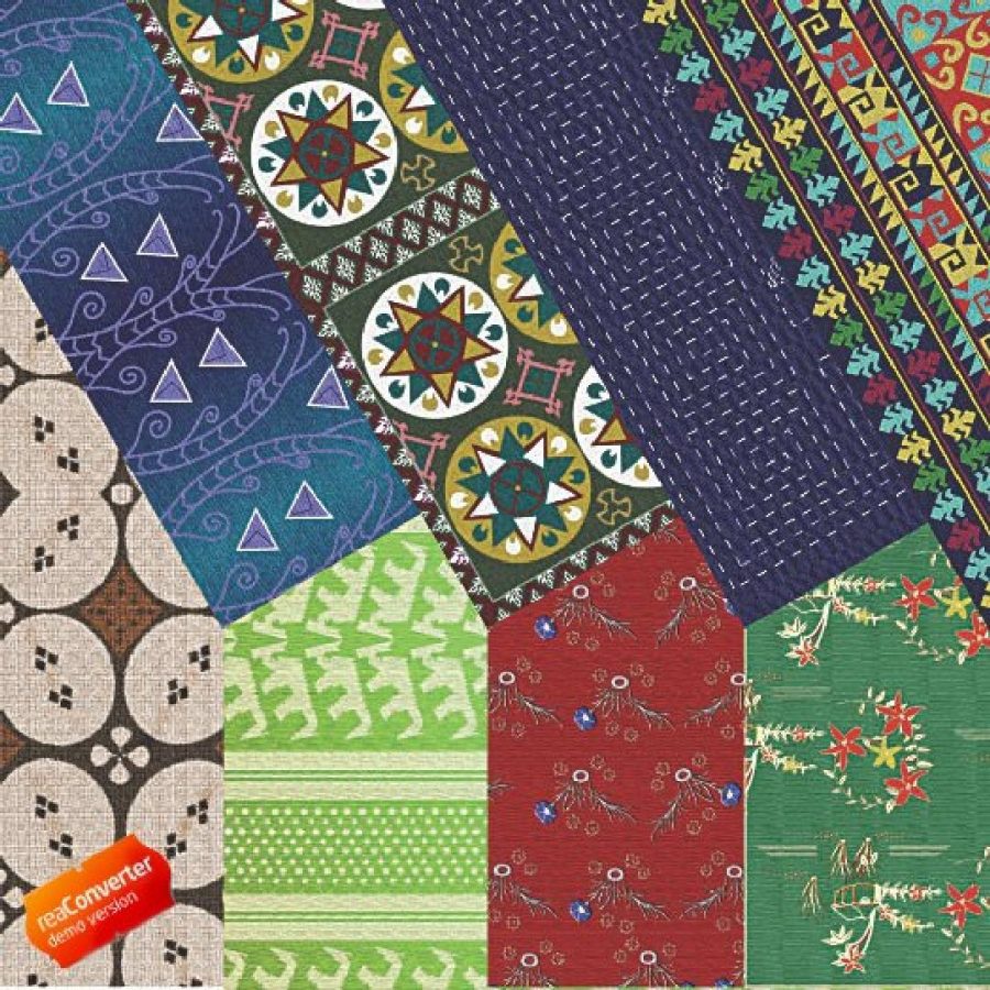Asian Textile Paper (32pcs)
