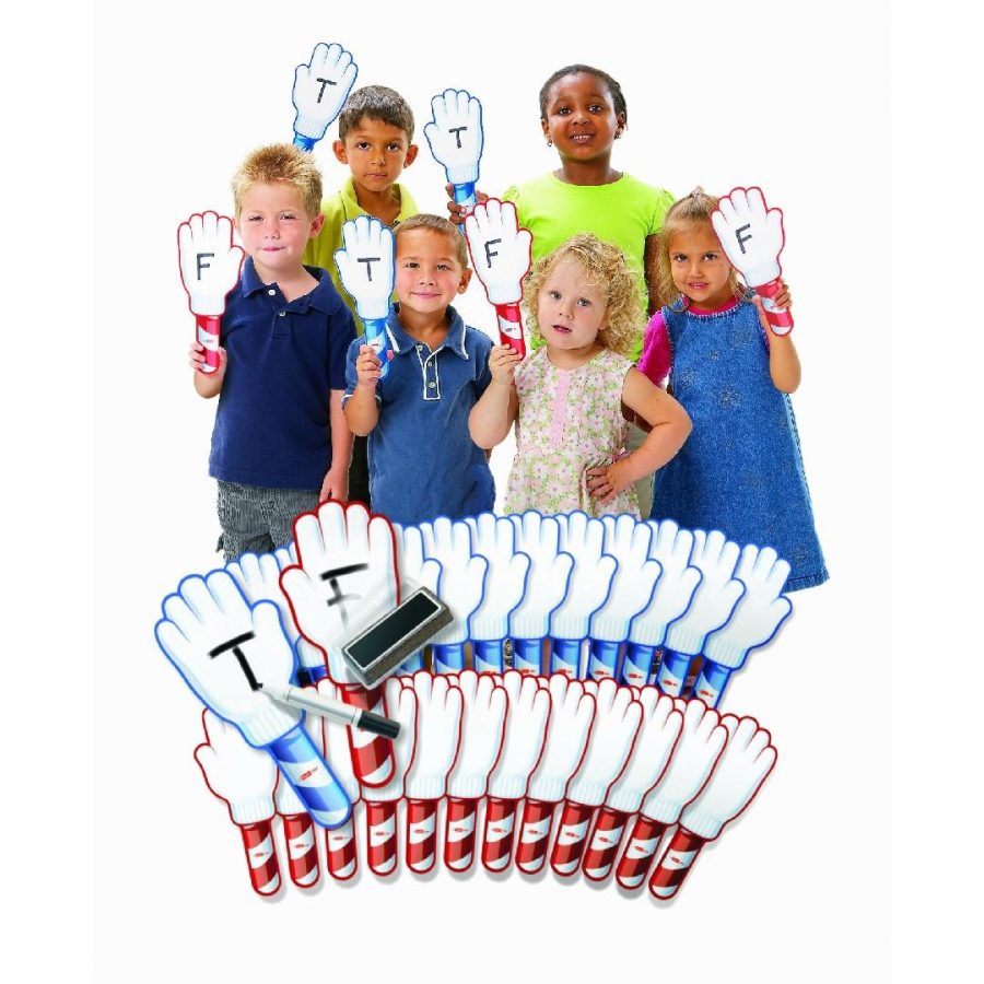 Hands Up Dry Erase Answer Boards (24pcs)