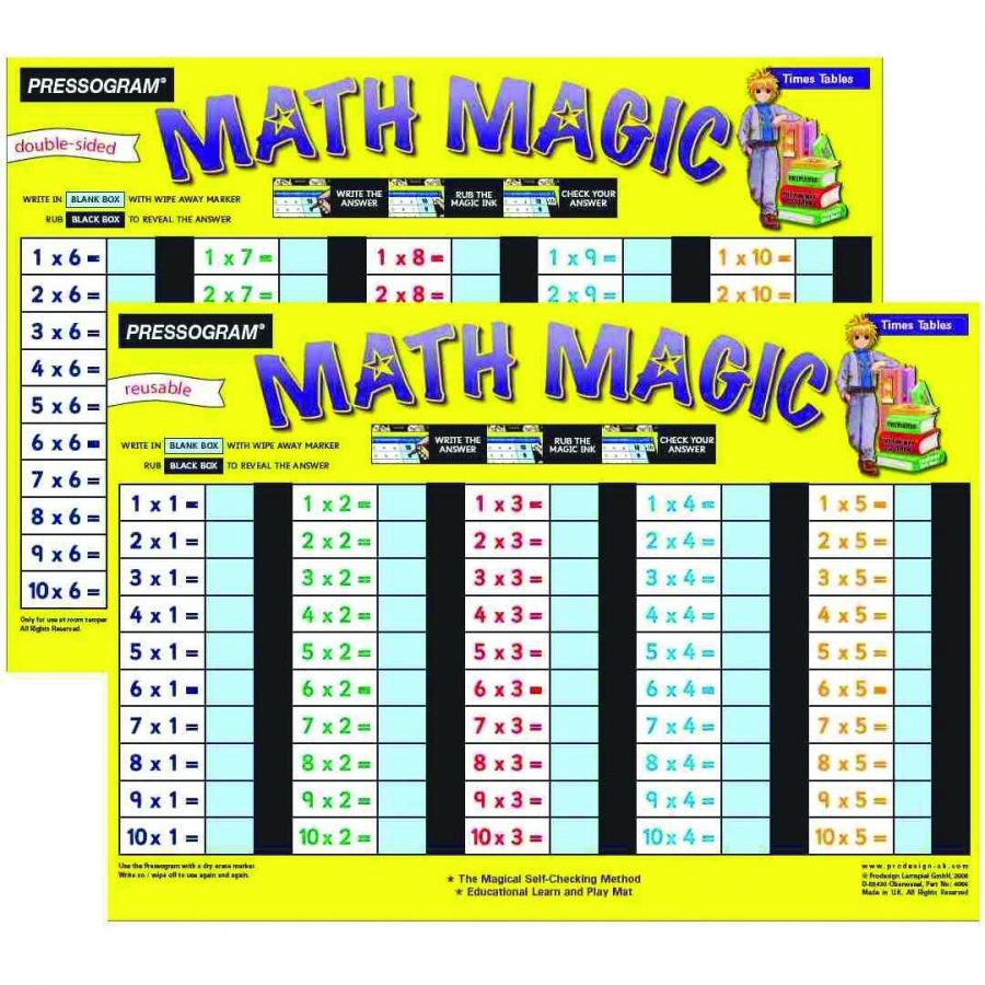 Maths-Magic Multiplication (1pc)