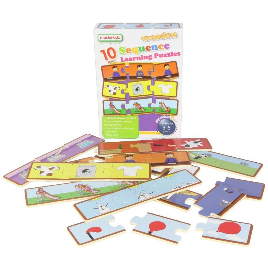 Sequence Building Puzzles (Set of 10)