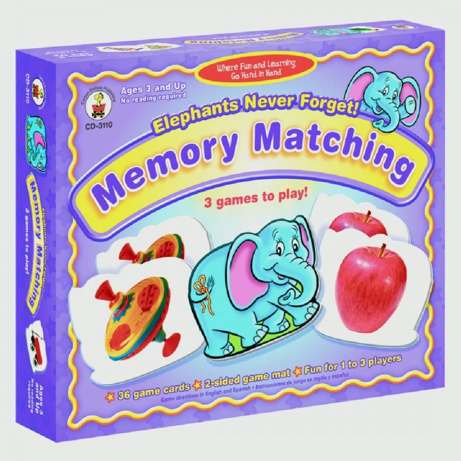 Elephants Never Forget Memory Game (38pcs)
