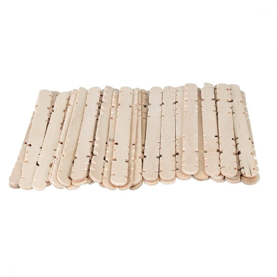 Natural Wooden Construction Sticks (1000pcs)