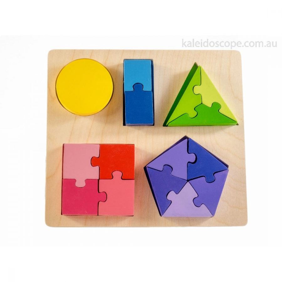 Shapes & Fractions Puzzle
