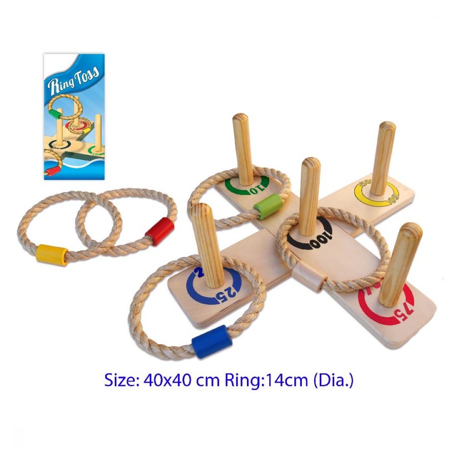 Five Pole Ring Toss