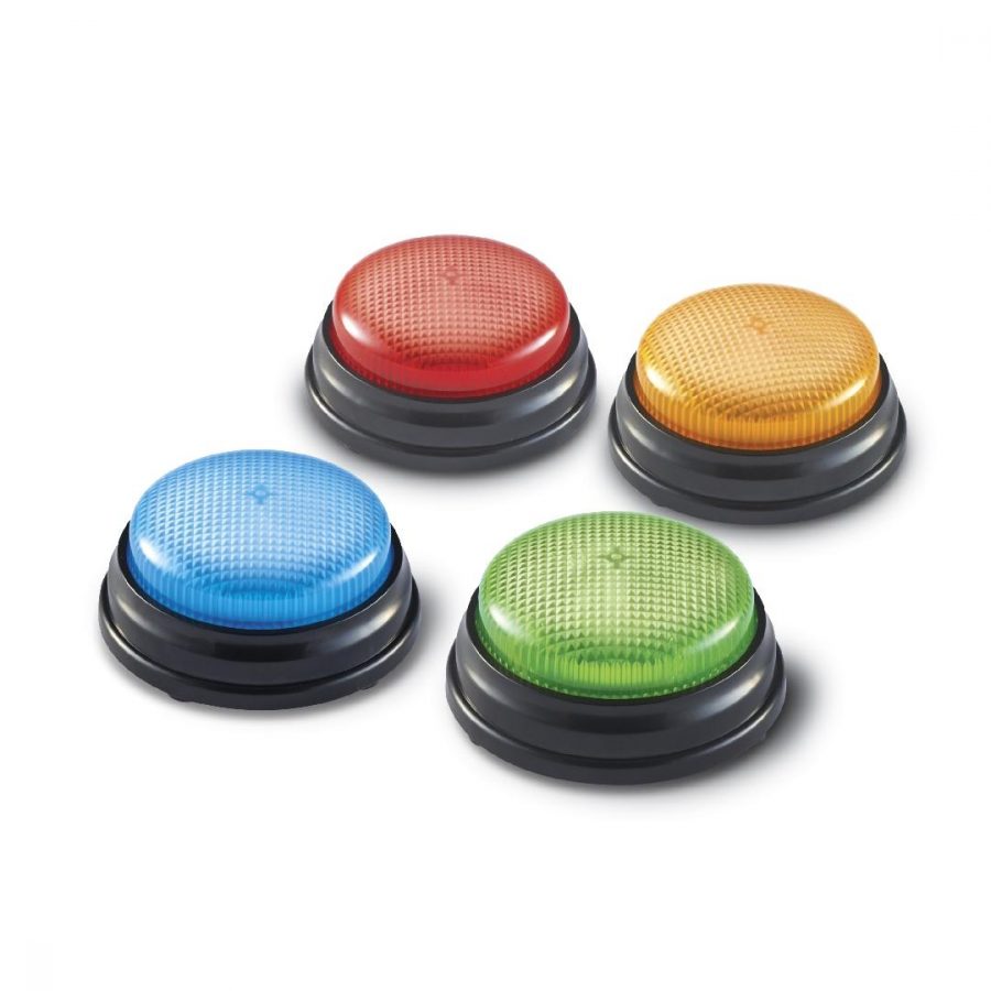 Lights and Sounds Answer Buzzers (Set of 4)
