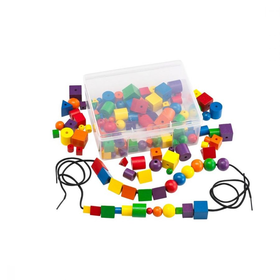 Wooden Attribute Beads (144pcs)