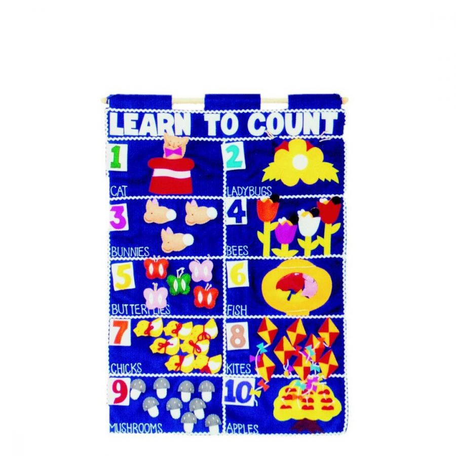 Learn to Count Wall Chart