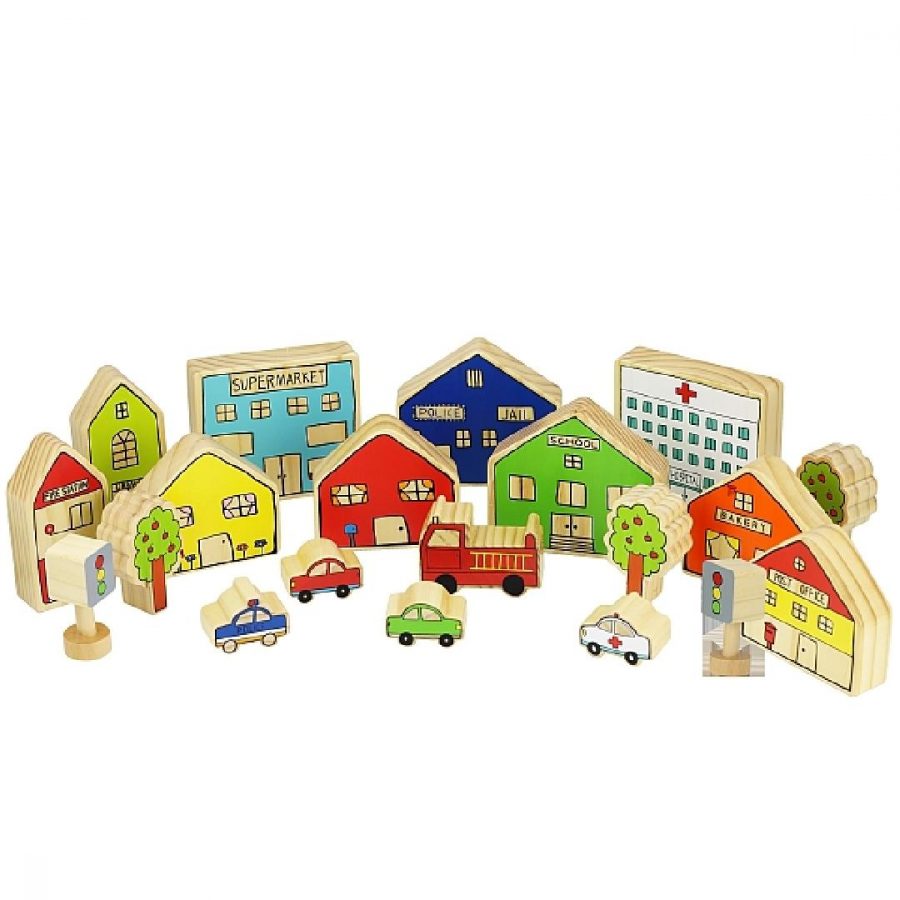The Busy Village Playset (20pcs)