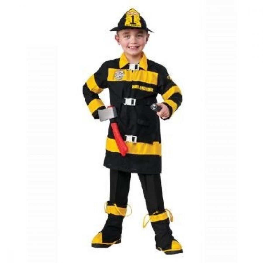 Deluxe Fire Fighter Dress-Up