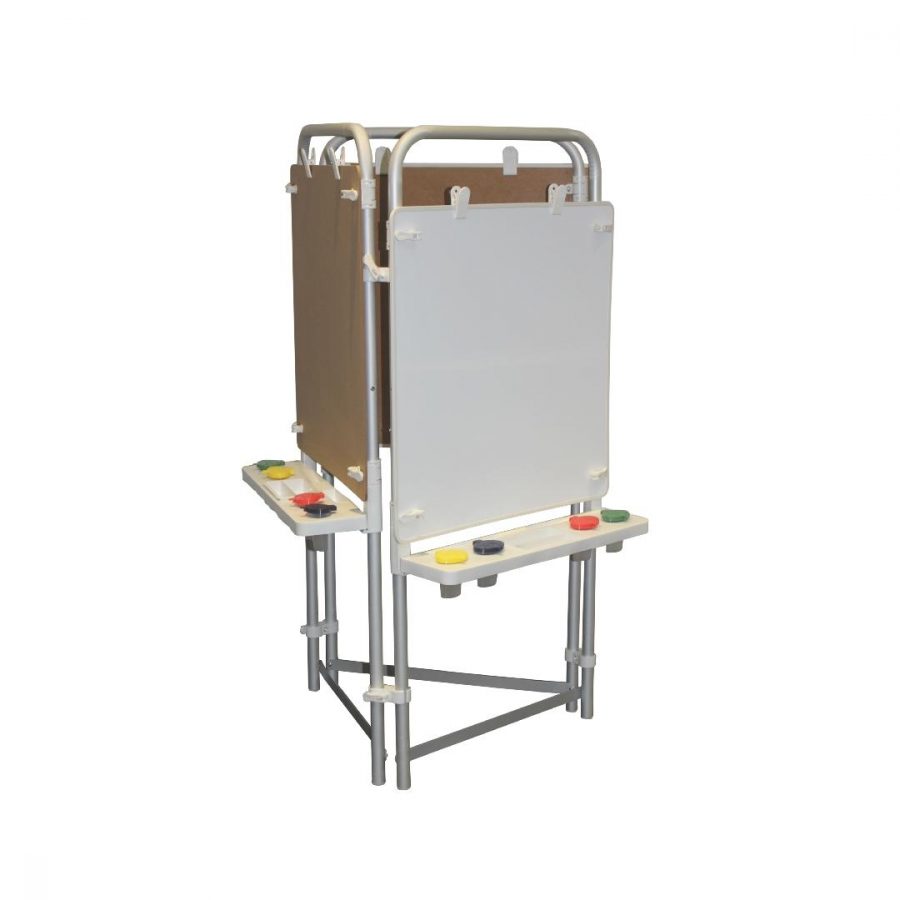 Aluminium Triple Easel Clear