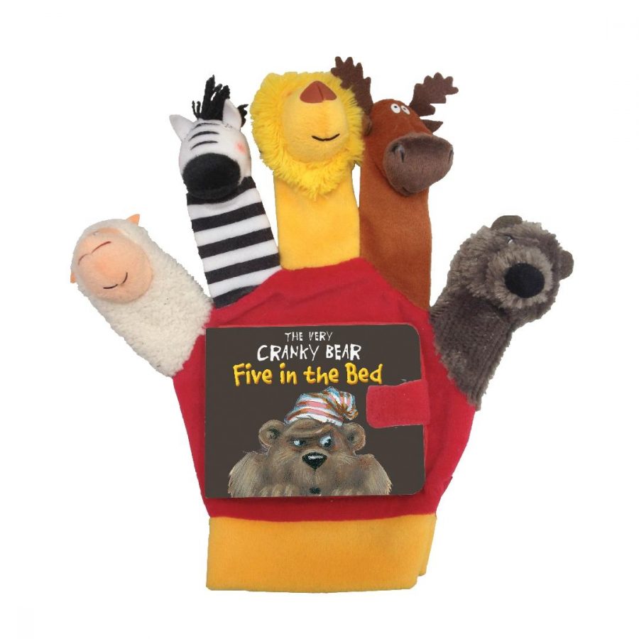 The Very Cranky Bear: Five in the Bed Hand Puppet