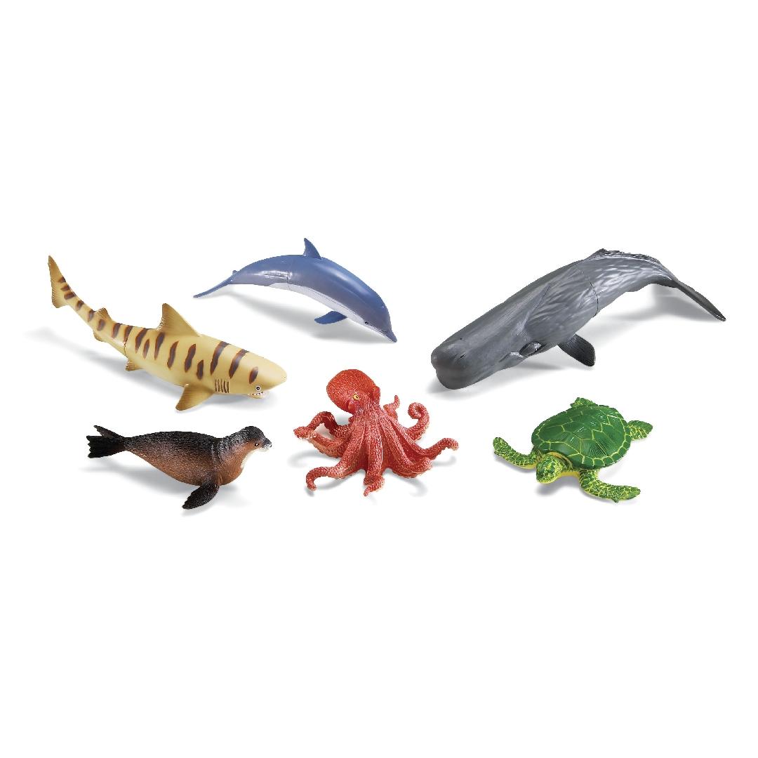 Jumbo Ocean Animals (6pcs)