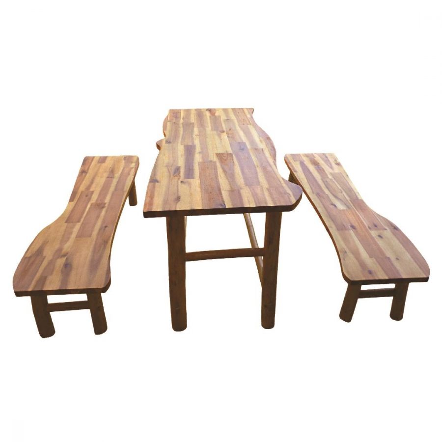 Treewood Table & Bench Set Medium