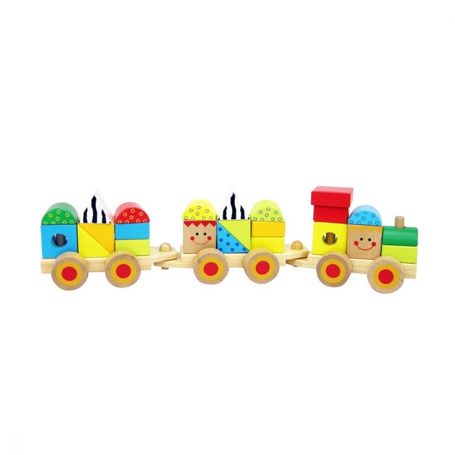 Wooden Block Train