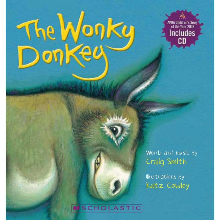 The Wonkey Donkey Baby Book + CD