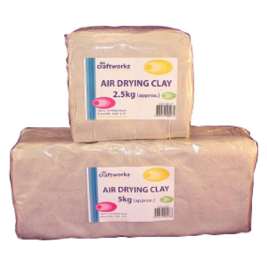 Air Drying Clay White (10kg)