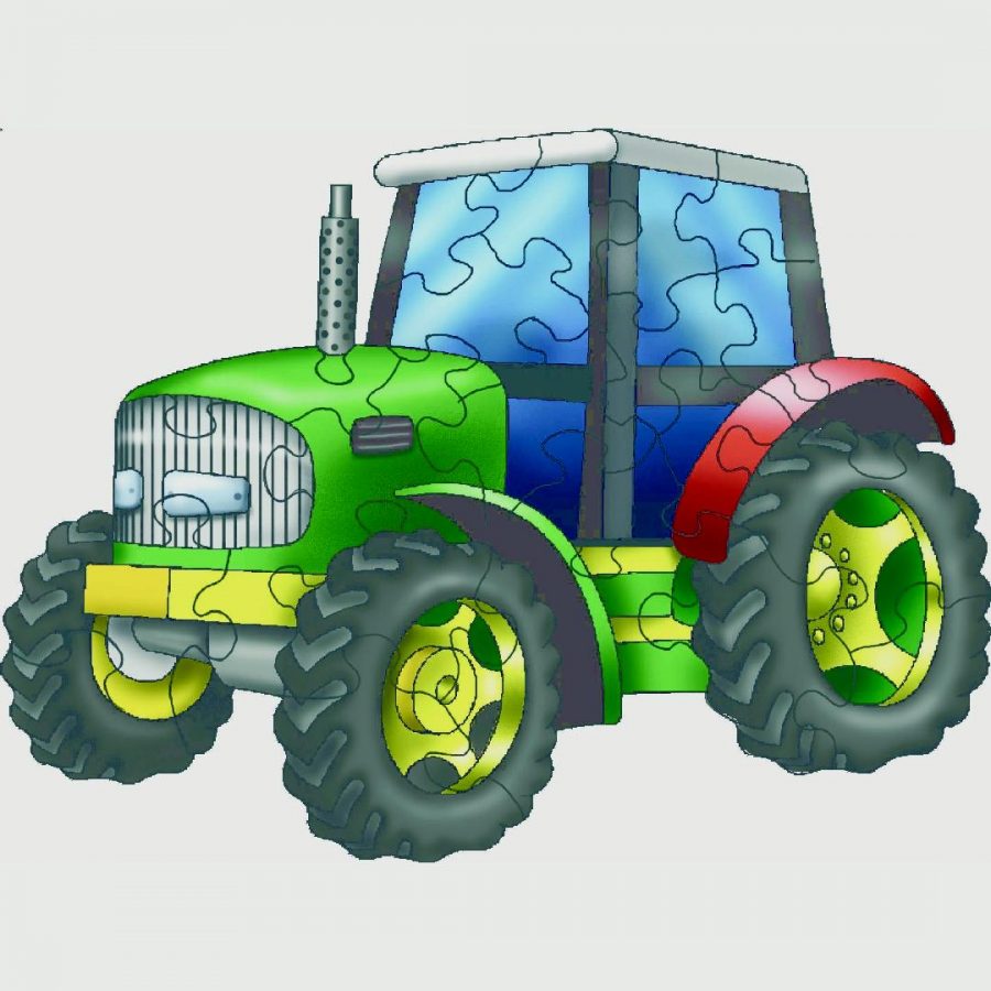 Tractor Floor Puzzle (25pcs)