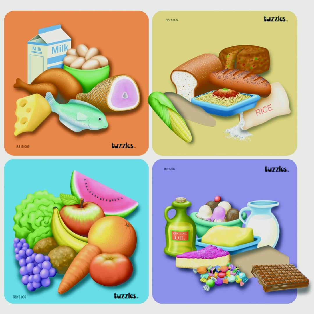 Good Food Guide Puzzle Set (Set of 4)
