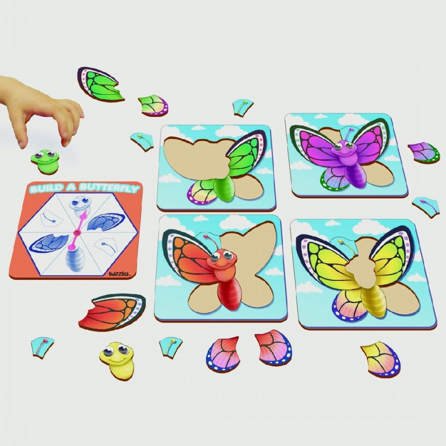 Build a Butterfly Puzzle