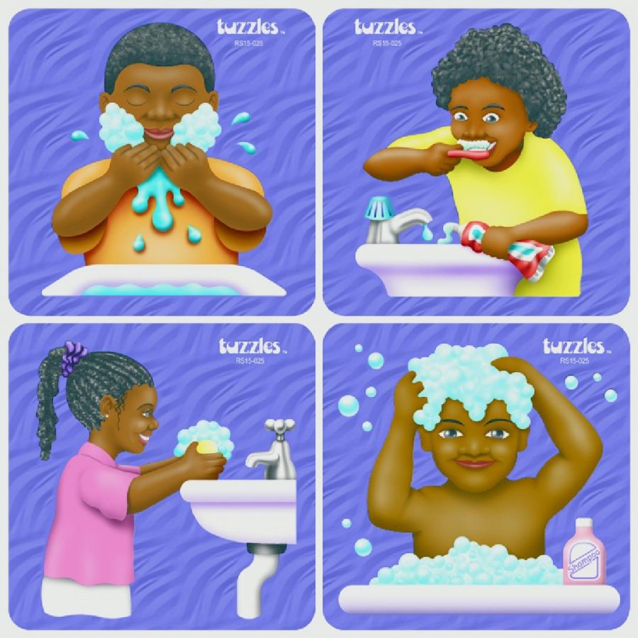 Hygiene Raised Puzzles (Set of 4)