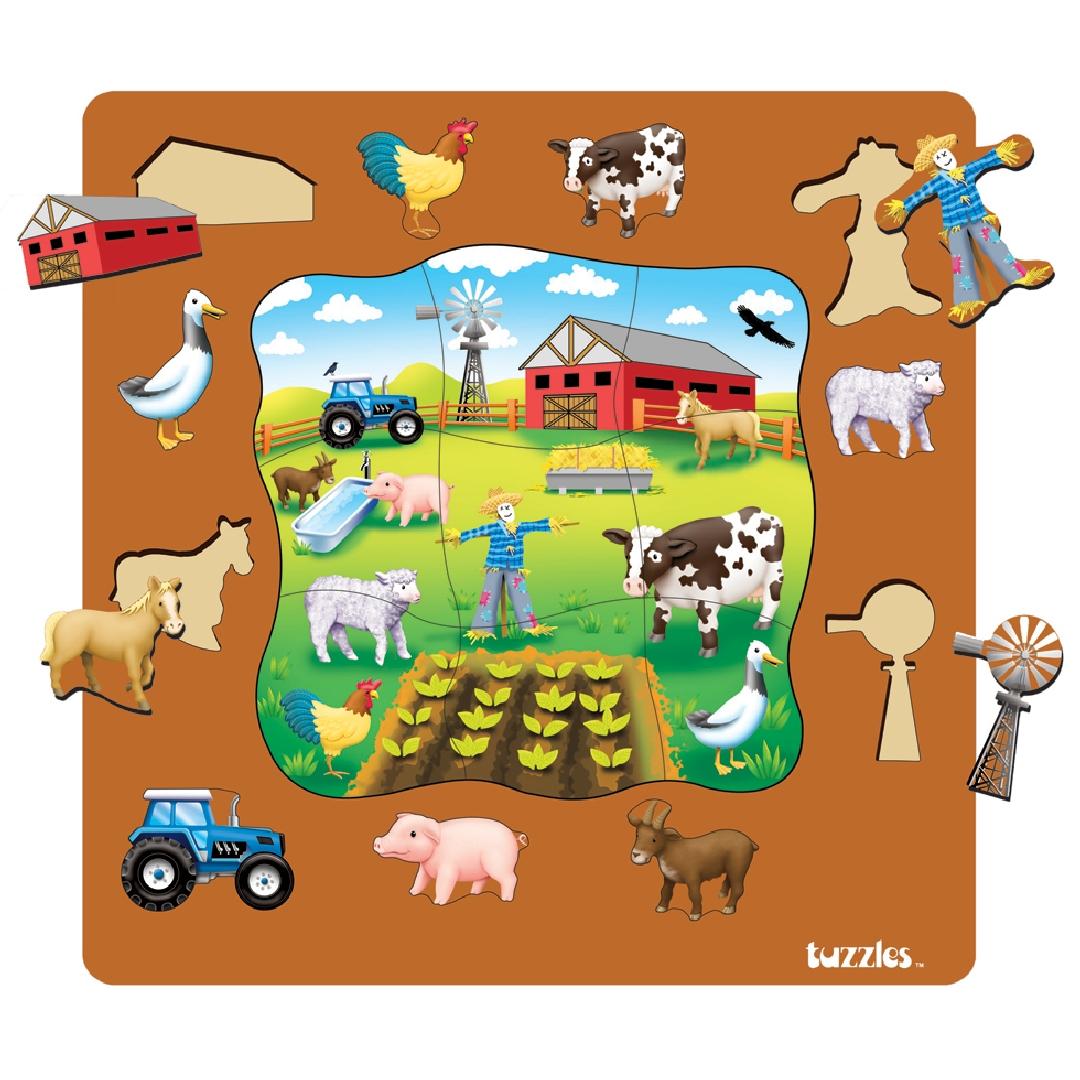 Place we Visit - Farm Puzzle (20pcs)