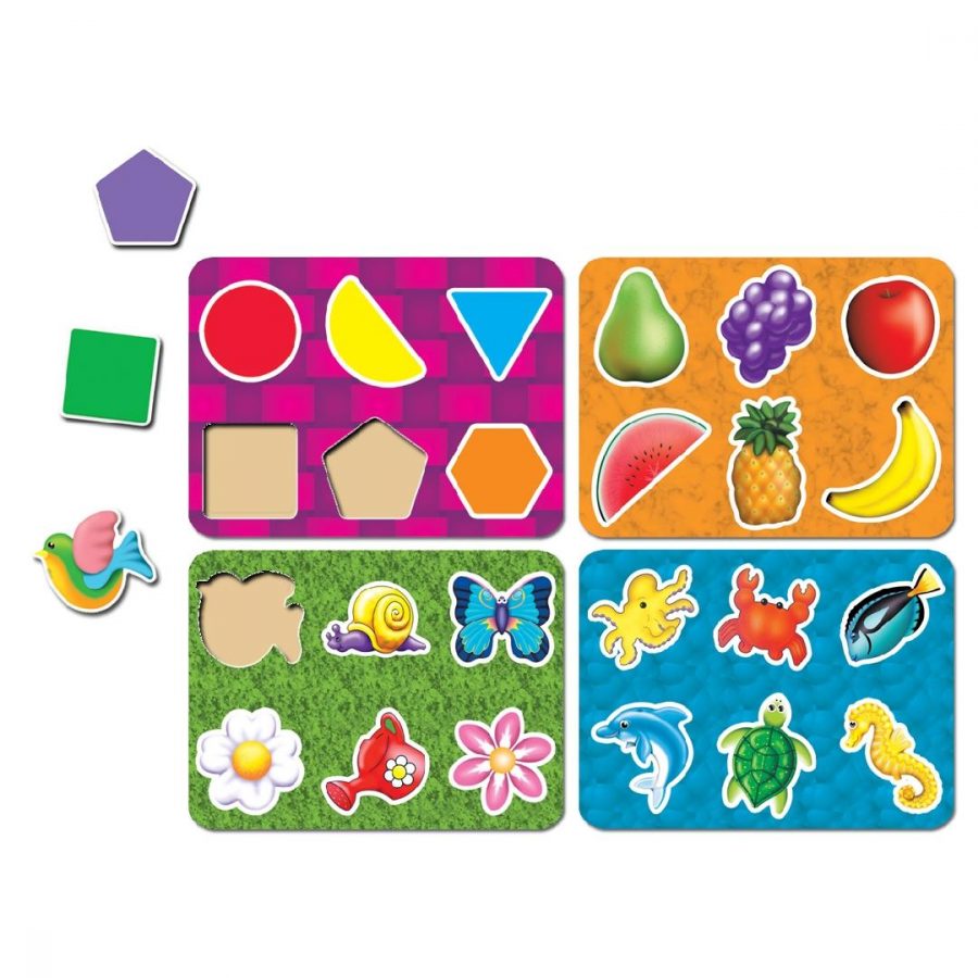 Feel & Match Puzzles (Set of 4)