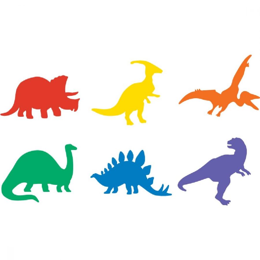 Dinosaur Stencils (6pcs)