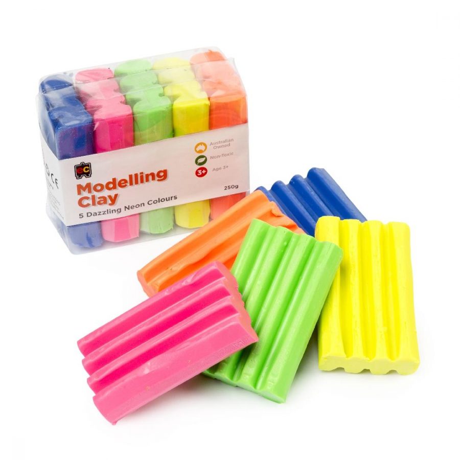 Fluorescent Modelling Clay (250g)
