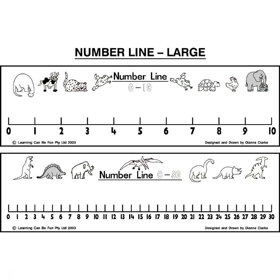 Large Number Line & Pen (0-30)