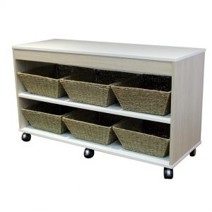 NaturalDesign Low Open Shelf Unit