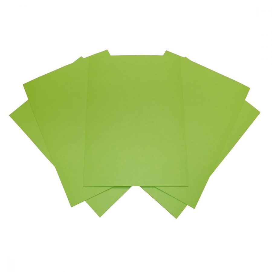 A4 Card Lime 200gsm (100pcs)