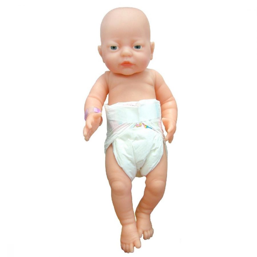 Caucasian Girl Baby Doll 41cm