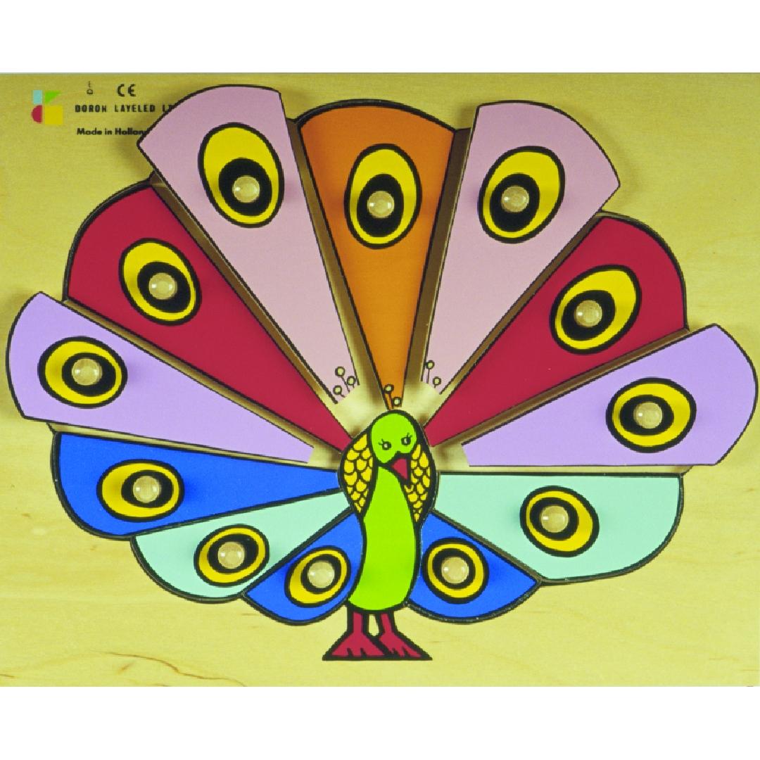 Peacock Puzzle (12pcs)