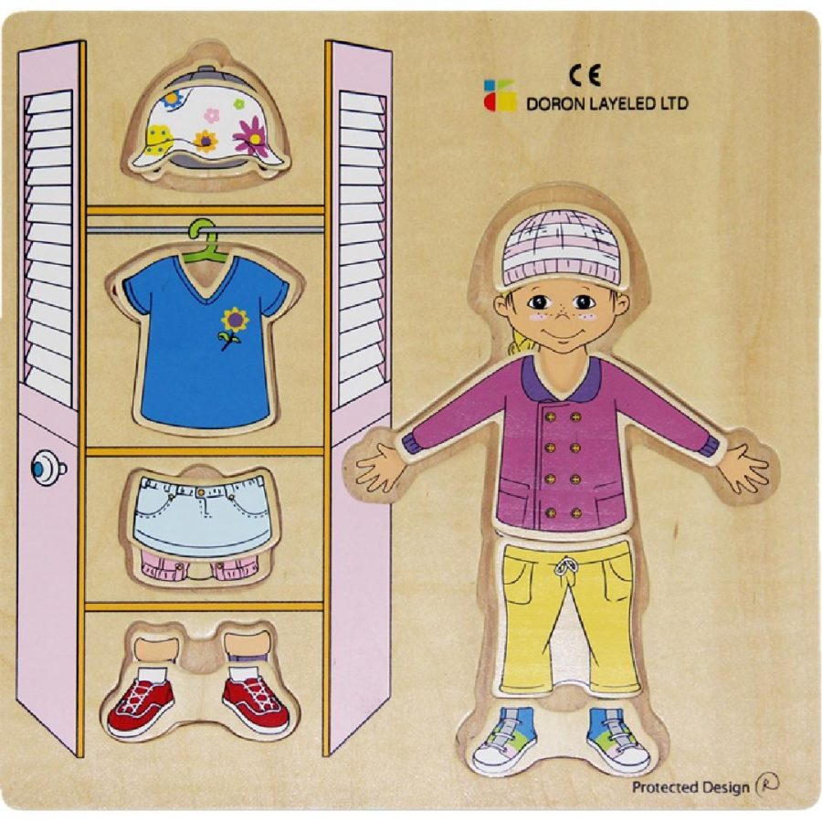 Dress Up Girl Puzzle