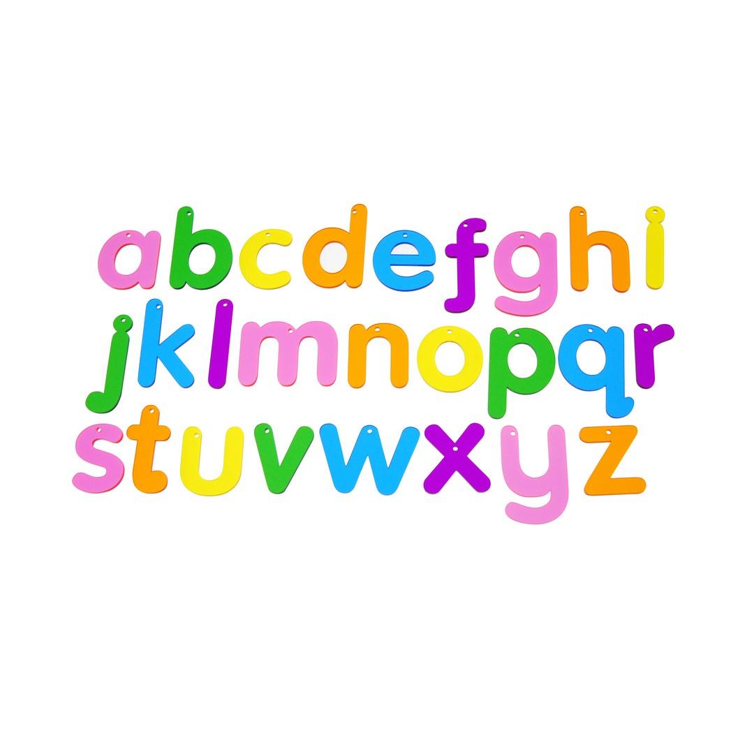 Translucent Rainbow Letters (26pcs)