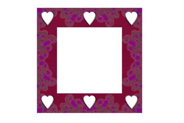 3. A Hearts Picture Frame